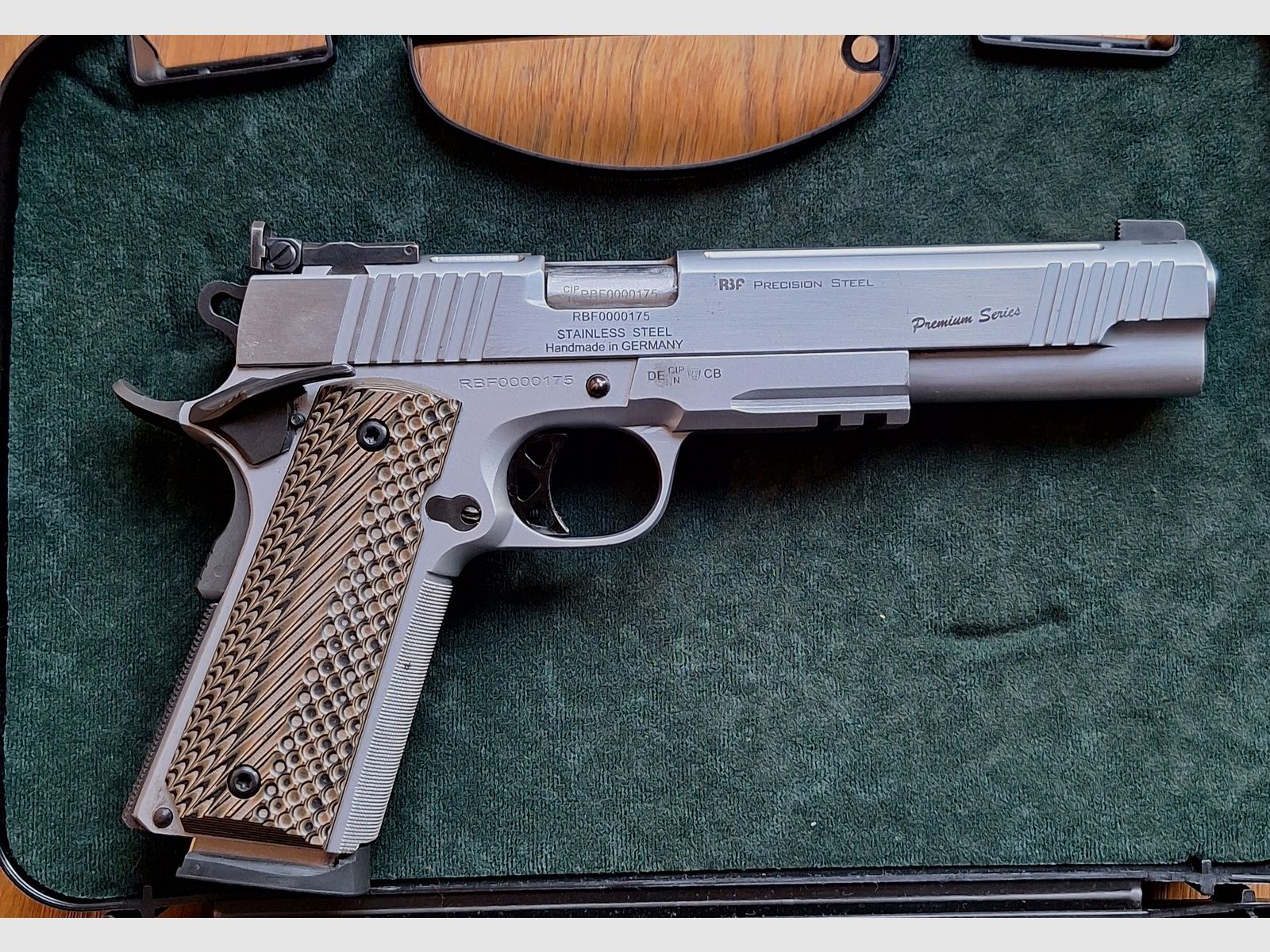 RBF Target Silver Prestige .45 ACP