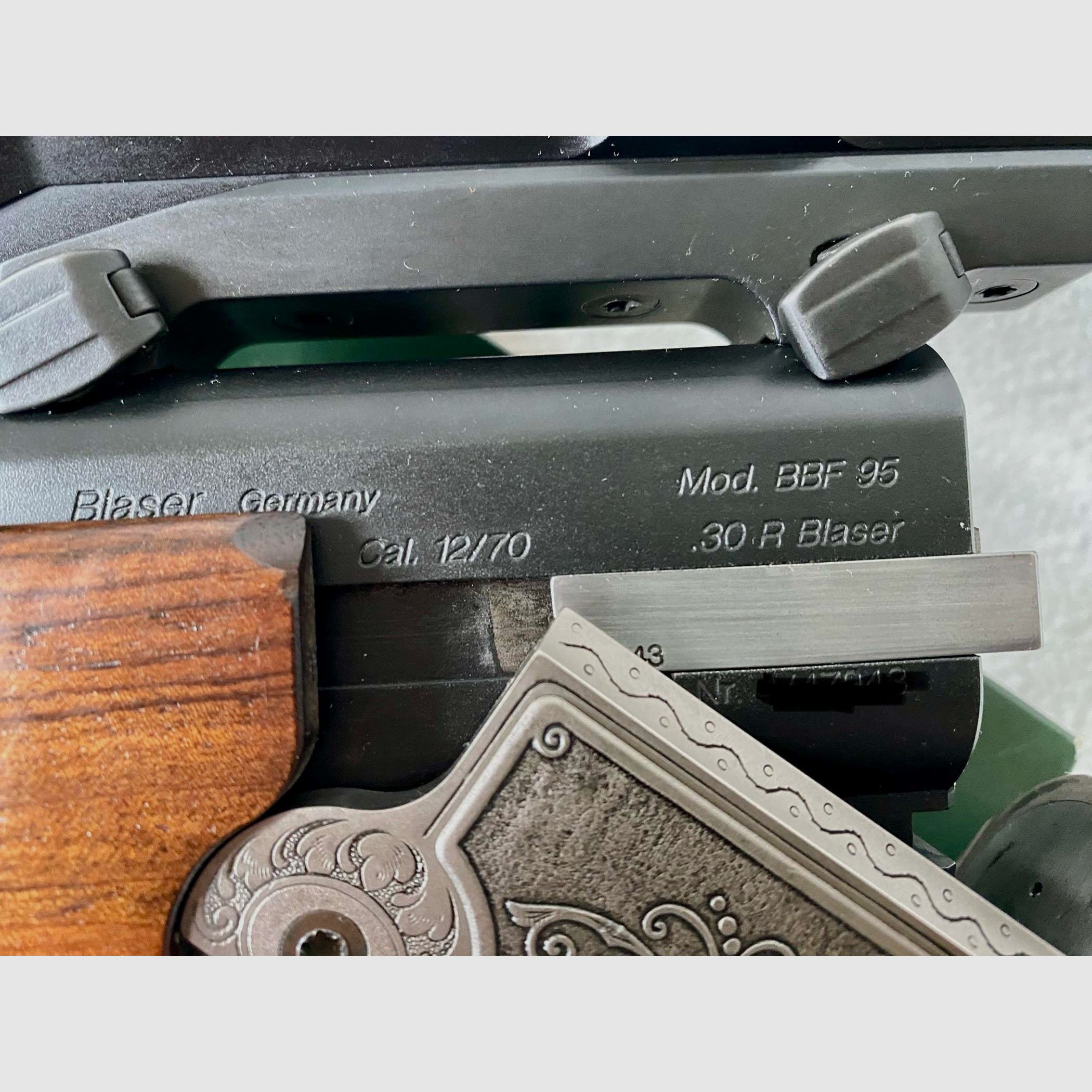 Blaser BBF95 Luxus avec canon interchangeable