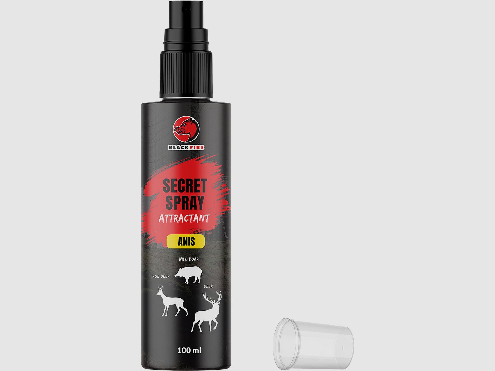 Black Fire Lockmittel Spray Segreto