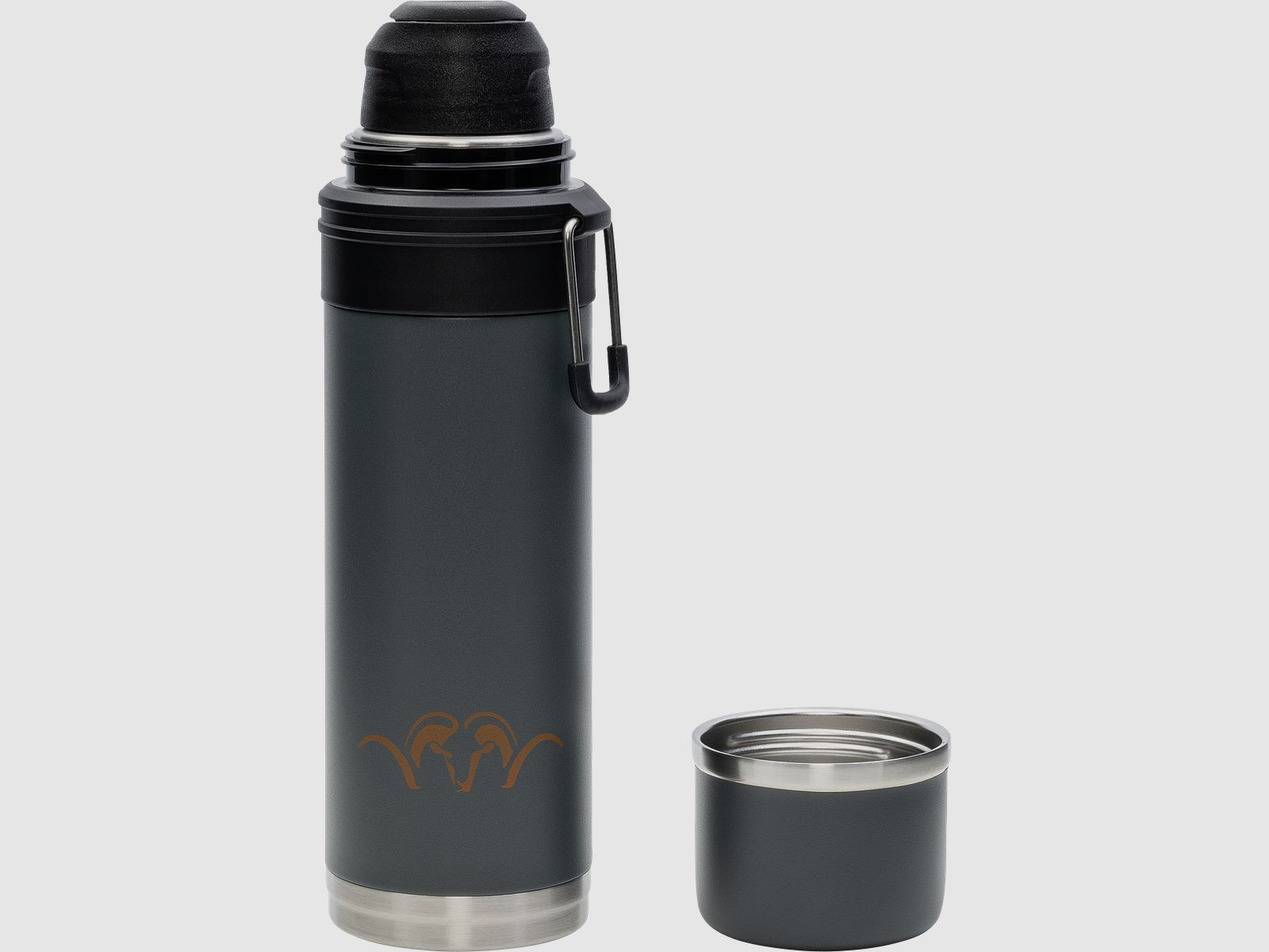 Thermosfles 650ml antraciet antraciet ONE_SIZE