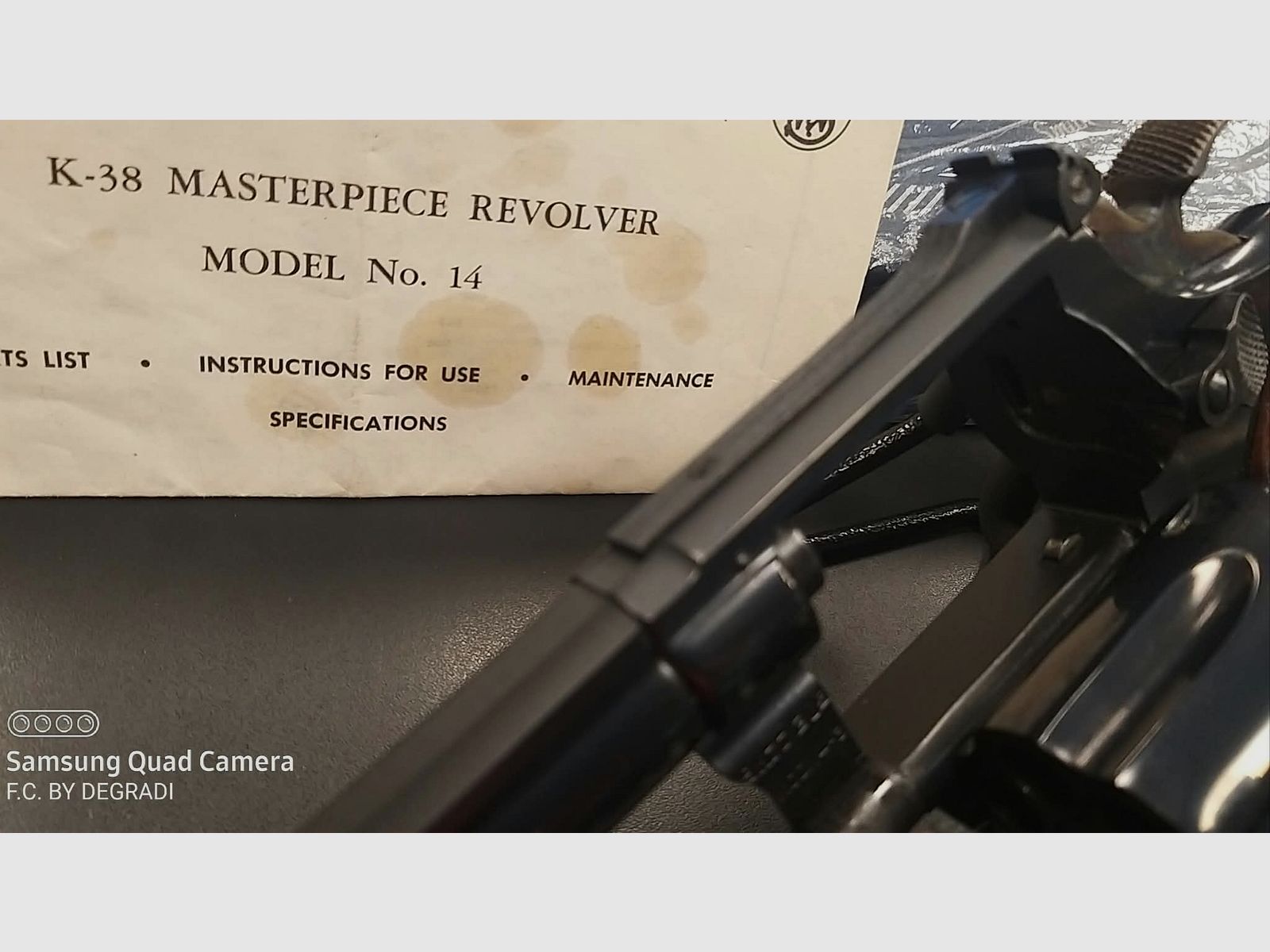 SMITH&WESSON K38 MASTERPIECE MODEL 14-3, Bild 6 von 6