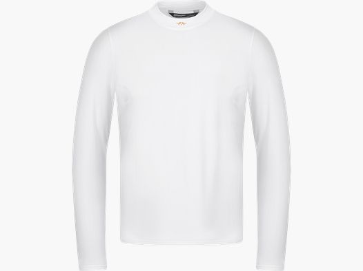 Herren Competition Langarmshirt Weiß Weiß 3XL