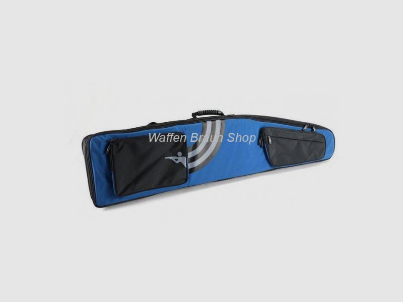 JAKOB WINTER Gewehrtasche Sport X7 schwarz/blau ( die Blautöne können abweichen)