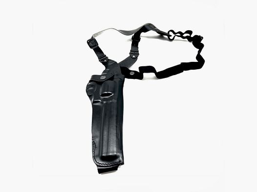 VEGA HOLSTER – FONDINA CUOIO ASCELLARE VERTICALE REVOLVER 6 1/2″ L,N N FRAME