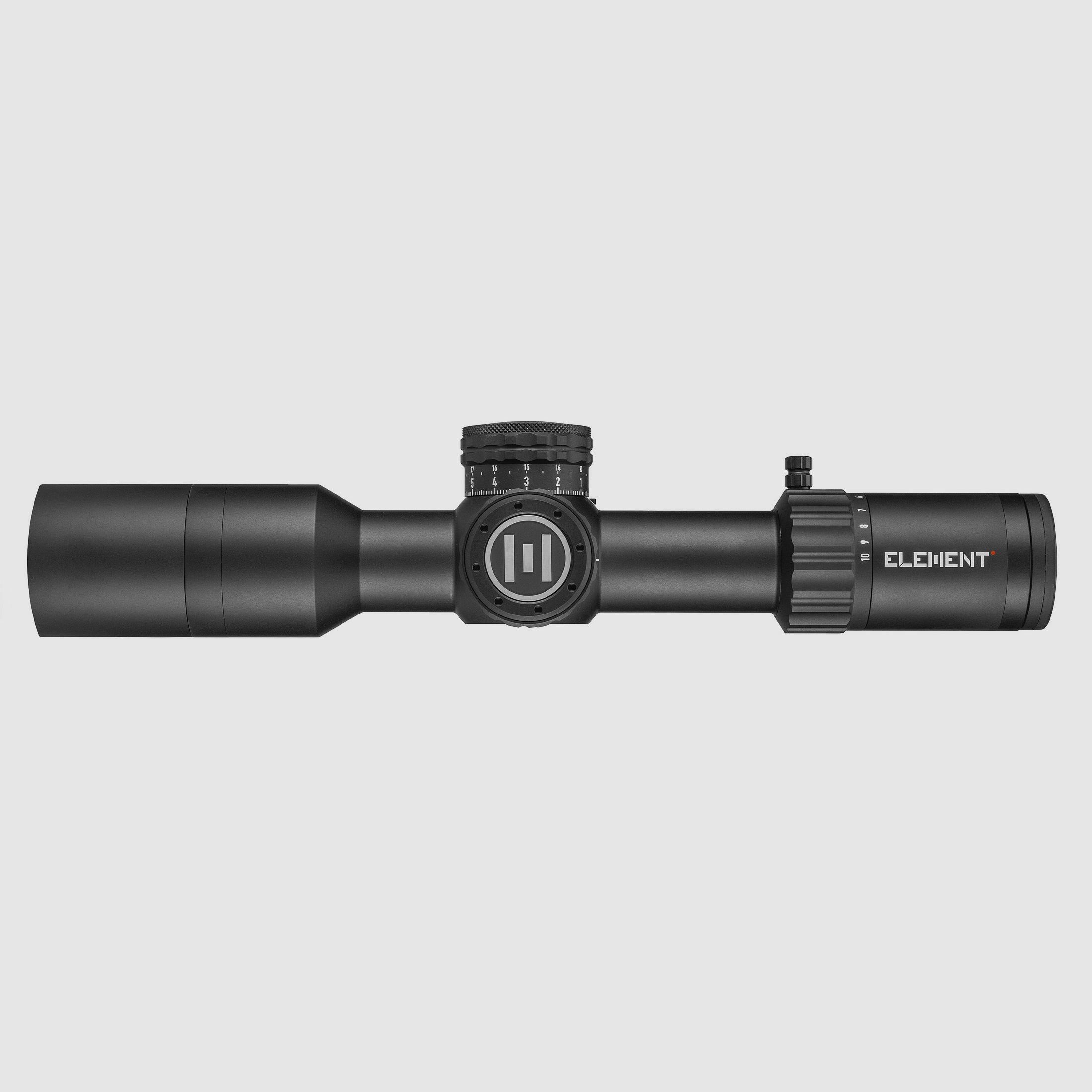 Element Optics Theos Zielfernrohr | 2-10x42 | MPR-1D MRAD FFP Schwarz