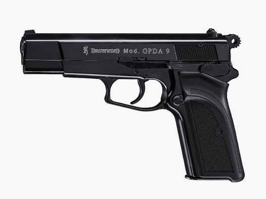 GPDA 9 Kal.9mm P.A.K. - zwart, 9 schoten