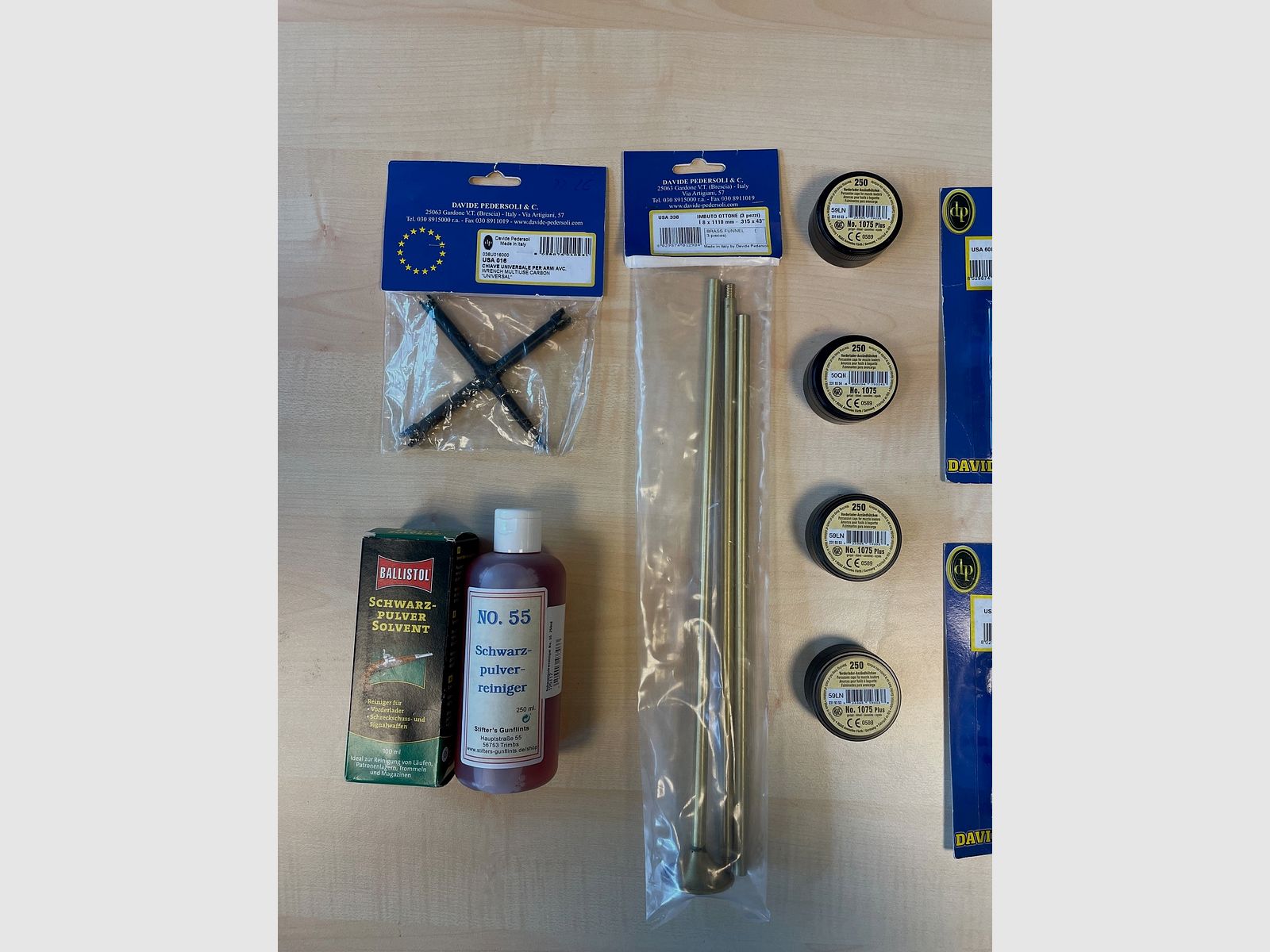 Zubehör für Vorderlader (Schwarzpulver)