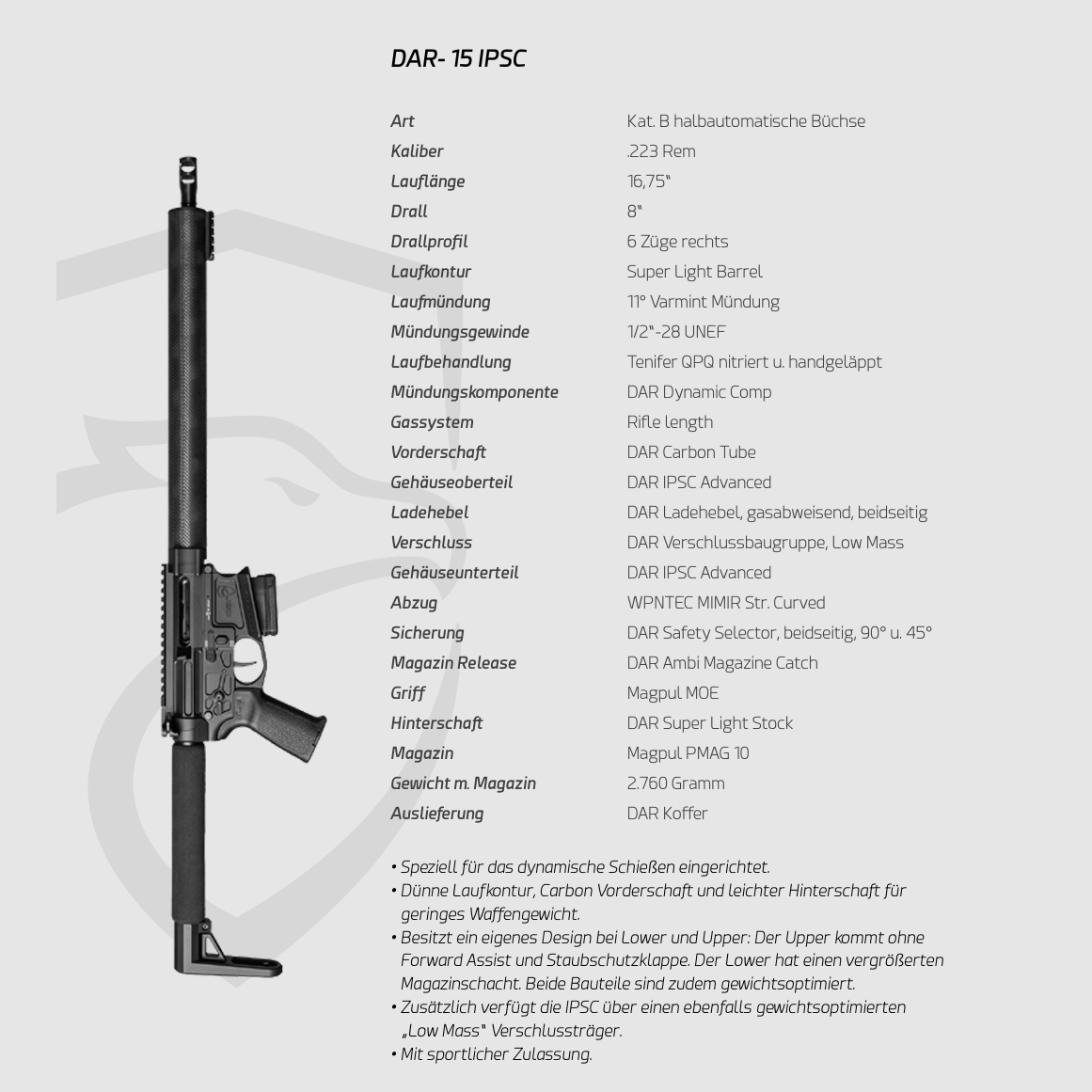 DAR-15 IPSC, immagine 4 di 6