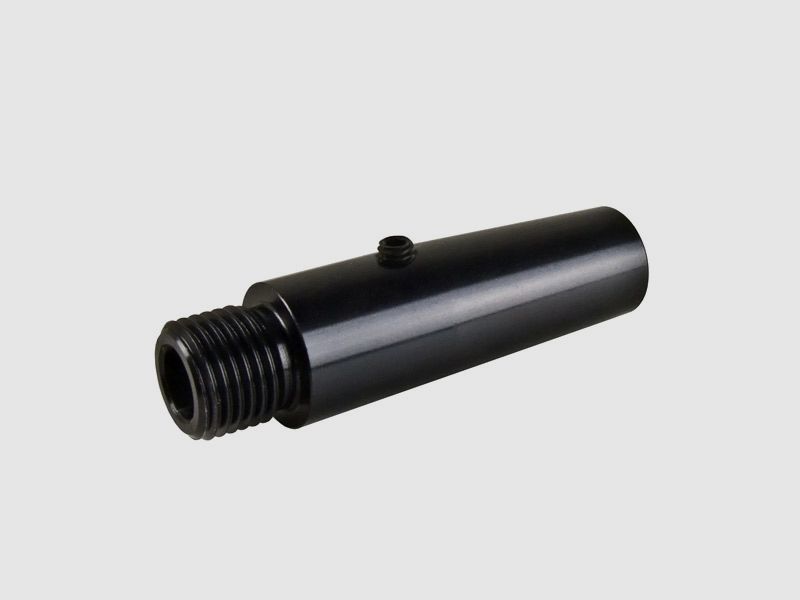 1⁄2 UNF Universal- SchalldĂ¤mpferadapter fĂĽr LĂ¤ufe mit 15,5 mm Durchmesser