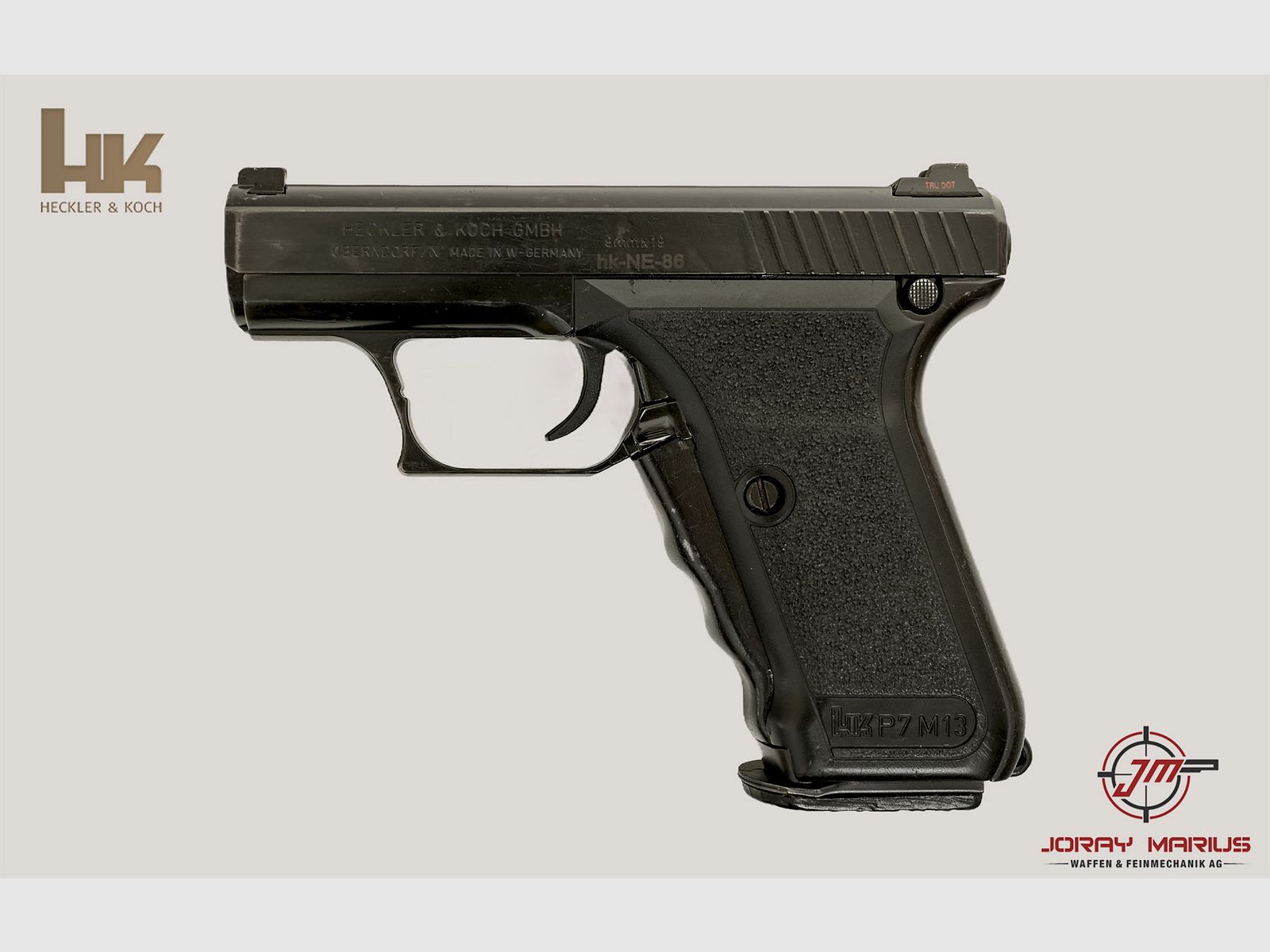 H&K P7M13 9mm Para, Bild 2 von 2