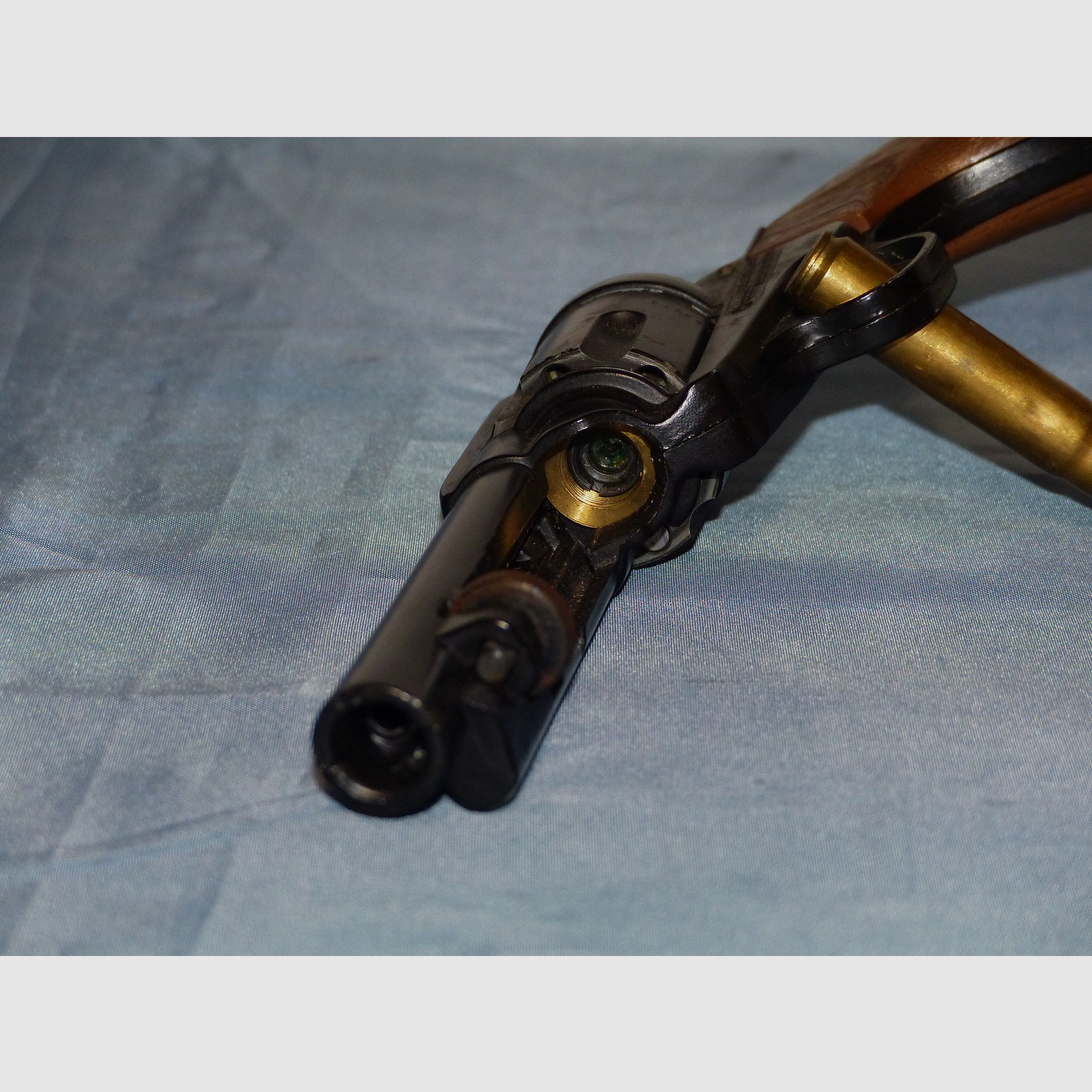 Revolver Crossman Peace Maker Mod. 44 Single Action Cal. 22 CO2 um 1975 vintage