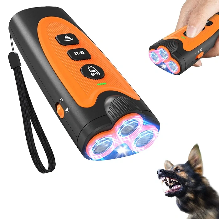 Ahuyentador ultrasónico para perros 4 en 1 – KOLTER Dogchaser K-68 Anti Dog + LED, imagen 1 de 20