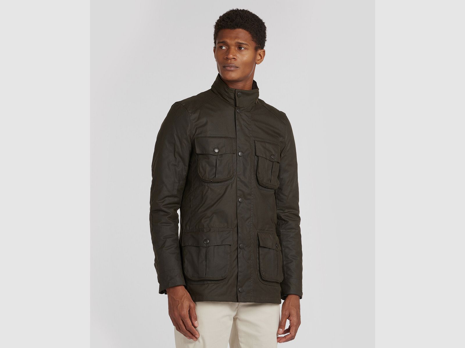 BARBOUR CORBRIDGE WAX JACKET OLIVE, afbeelding 2 van 10