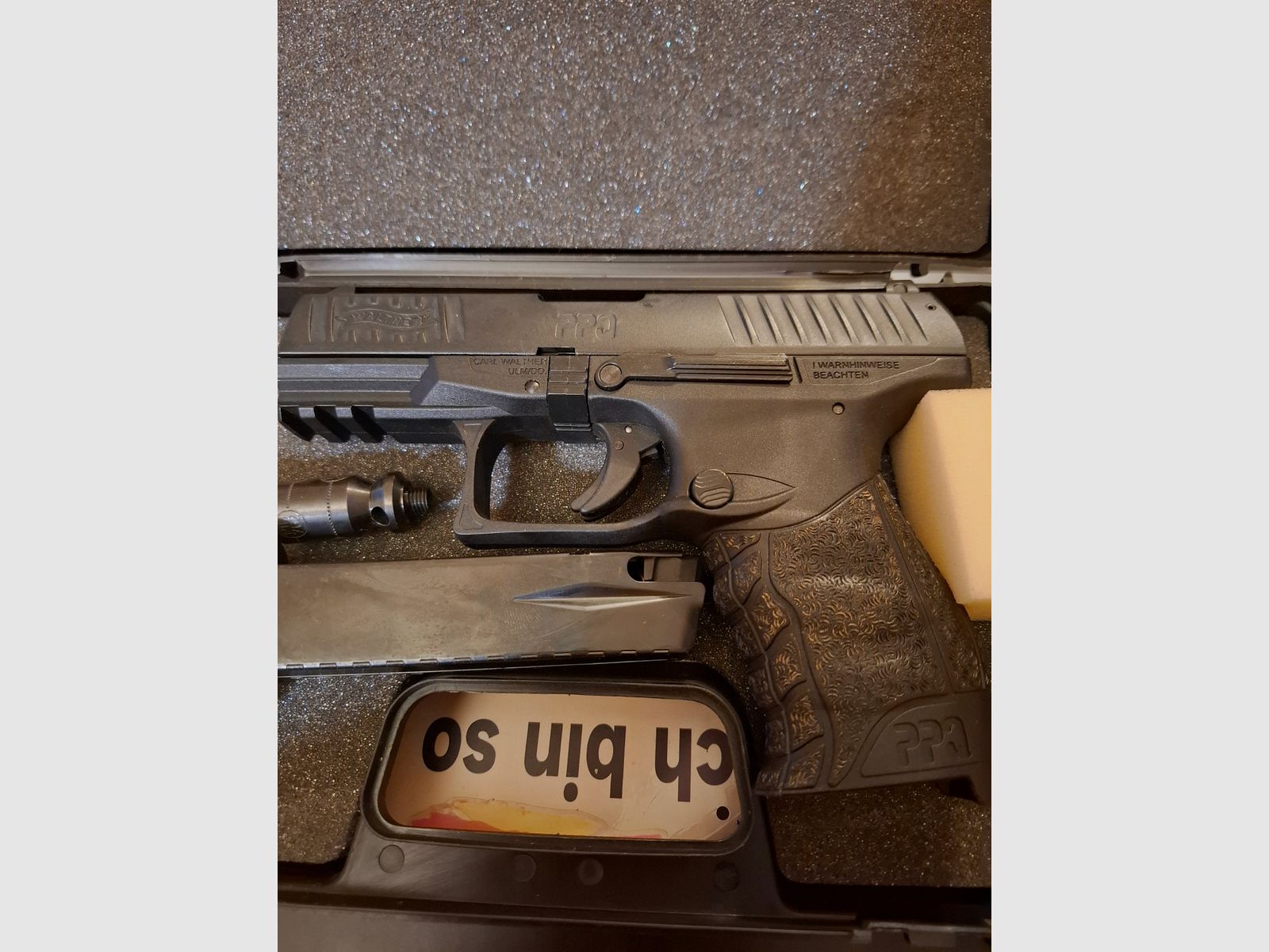 Walther PPQ  M2 Black 9mm P.A.K.  "NEUWERTIG", Bild 1 von 8
