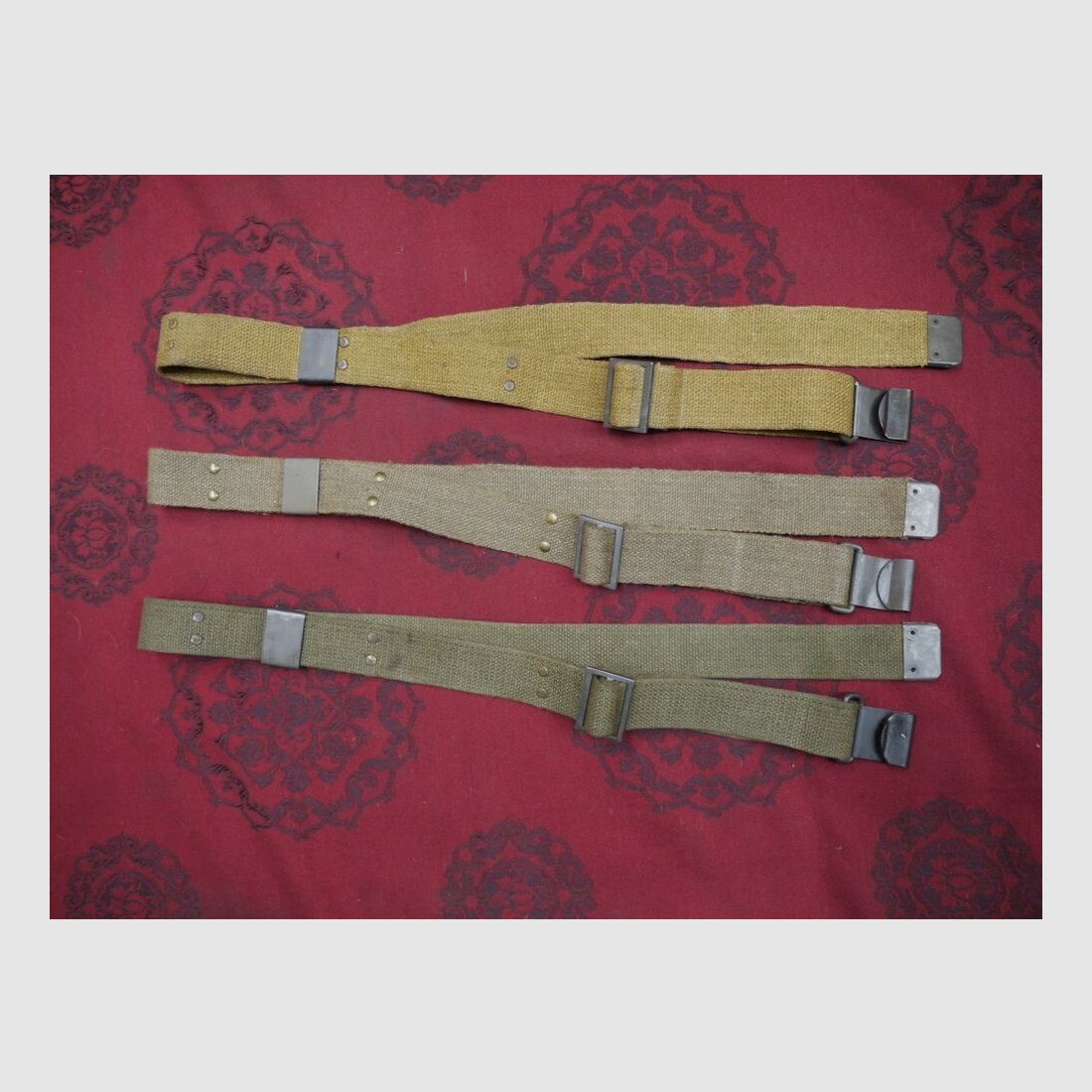 various manufacturers belts Garand M1, original