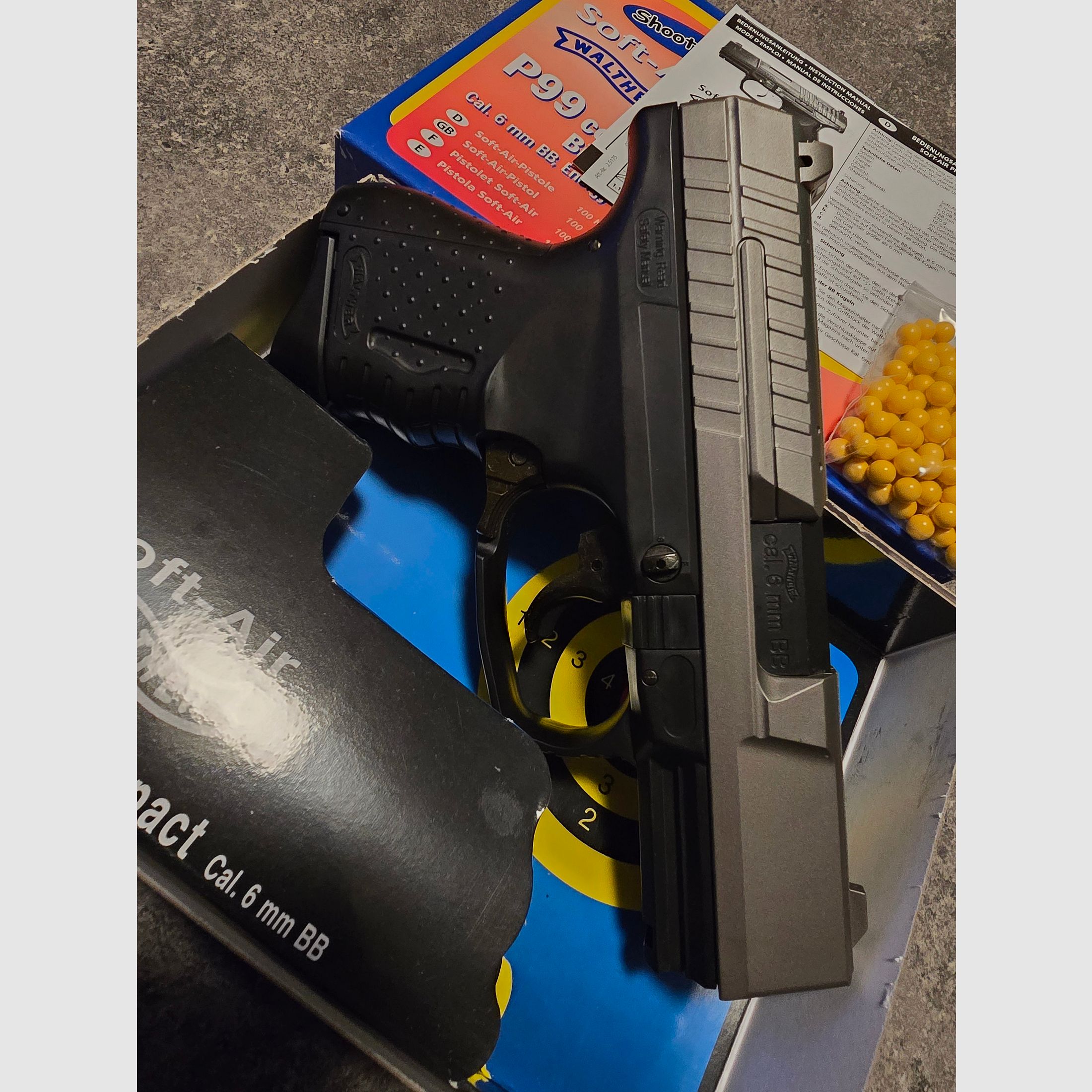 Walther P99 Compact Softair Airsoft 6mm BB, zdjęcie 2 z 2