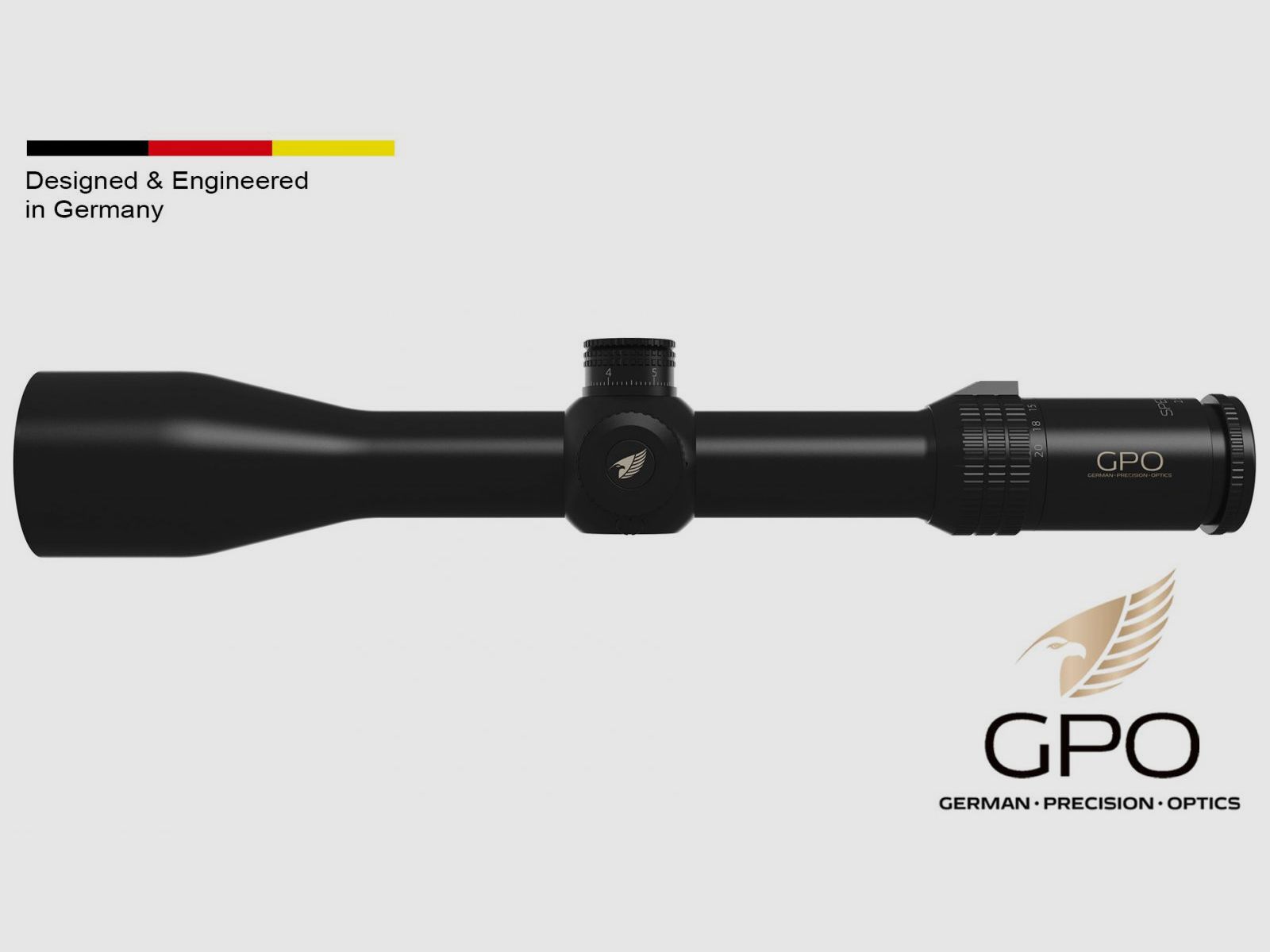 GPO riflescope Spectra 8x 2.5-20x50i G4i