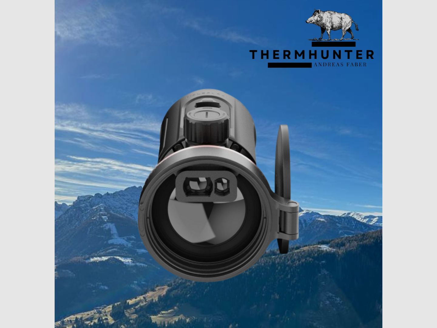 Hikmicro Clip-On Thunder TQ50CL 3.0 Ensemble complet avec adaptateur -NOUVEAU-