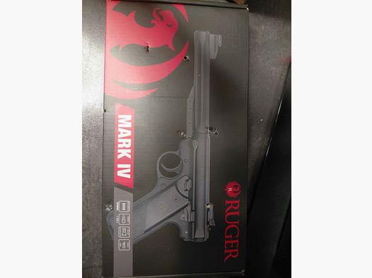 Ruger Mark IV Luftpistole (Spring) 4,5 mm – Top Zustand + Zubehör