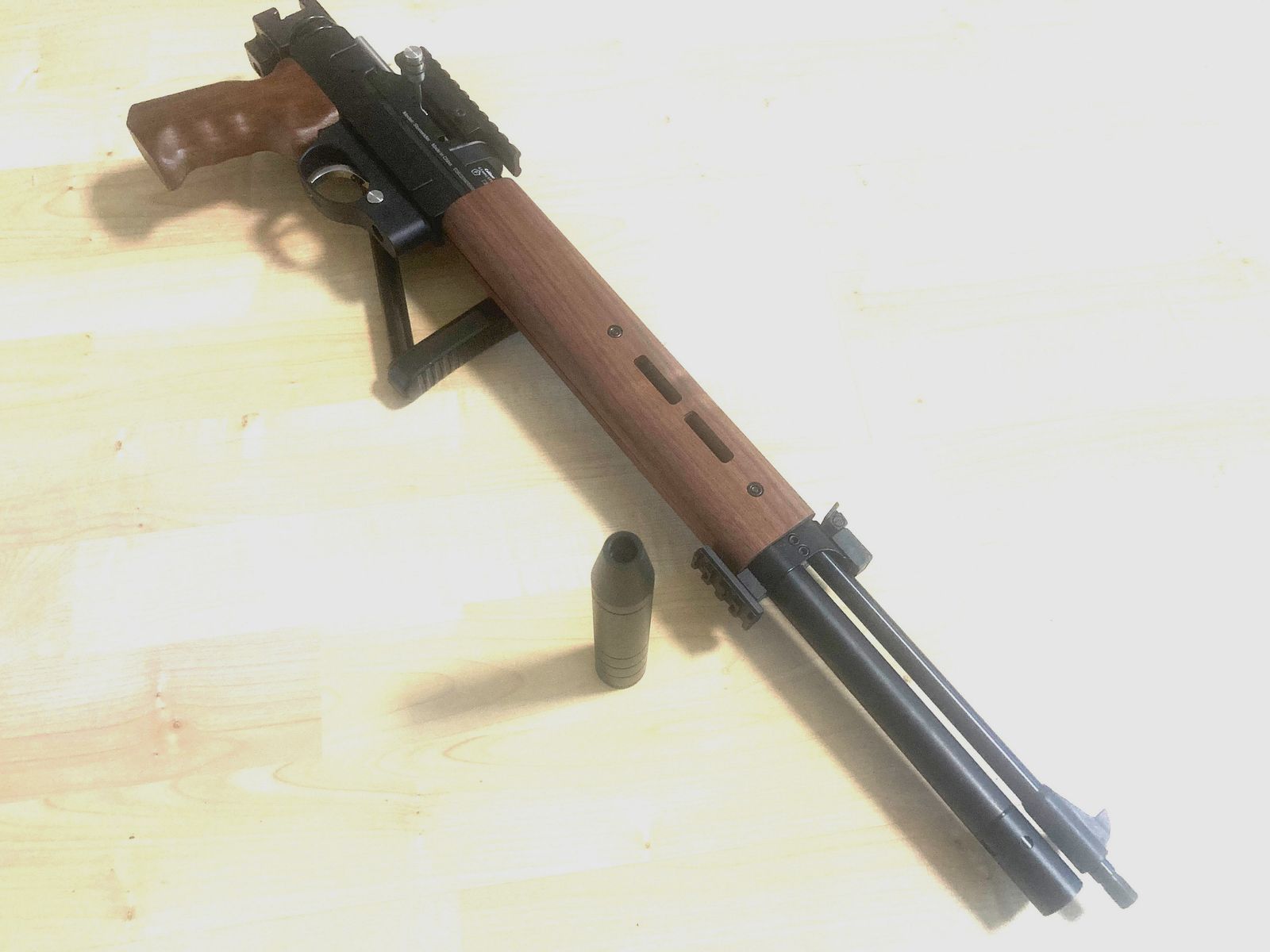 Carabina ad aria compressa Diana Stormrider "Paratrooper Classic" con sistema di stock pieghevole in alluminio stile WW2/50s, F libera da 18 anni con kit export 35J, immagine 3 di 8