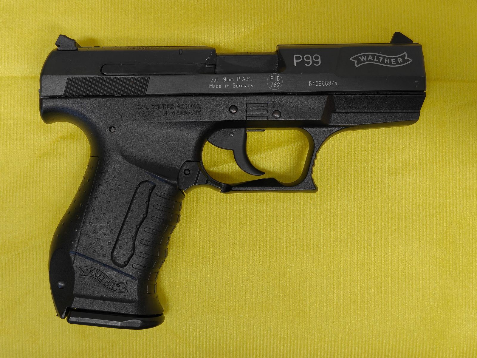 Walther P99 Schreckschusspistole 9 mm P.A.K., Bild 1 von 5