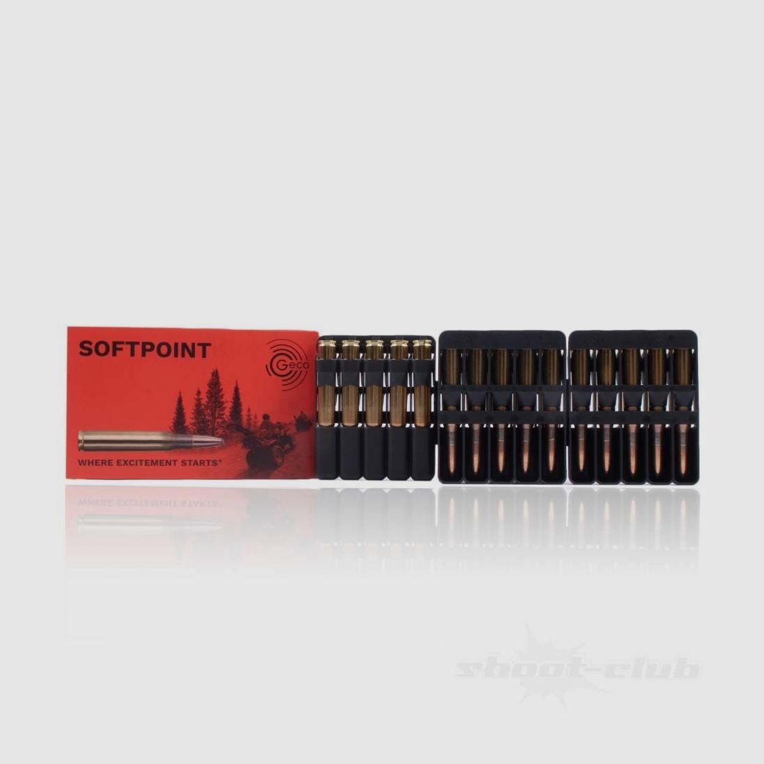 Geco Softpoint TM 165grs 20St 7x64