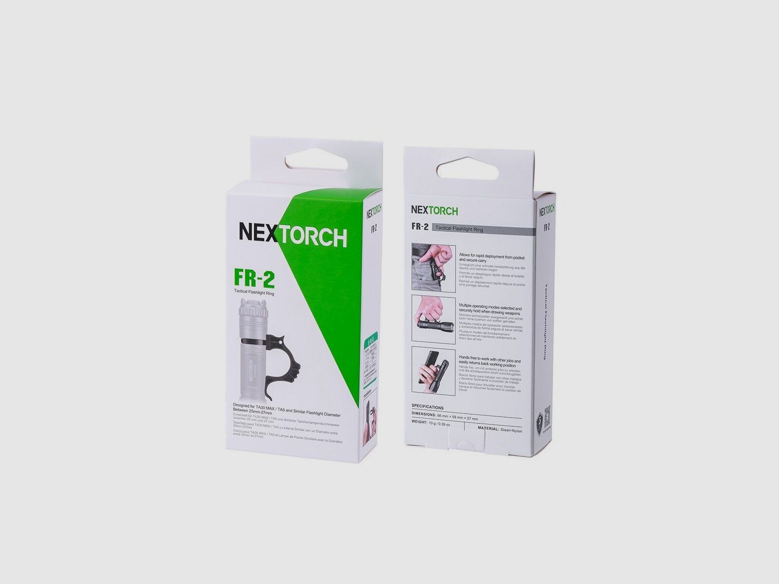 NEXTORCH FR2 Ring TA30MAX aide au guidage en faible luminosité noire, image 11 sur 11