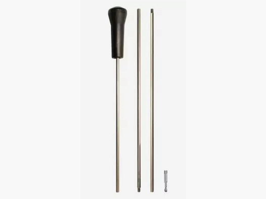 VFG 361315 Edelstahl Langwaffen Putzstock Power-Line für Kaliber 6,5mm - .50 3-teilig