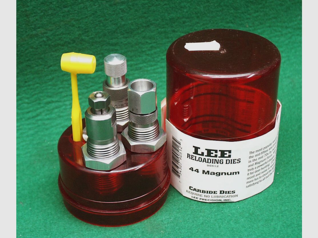 LEE Dies di Ricarica Rotondi .44 Magnum