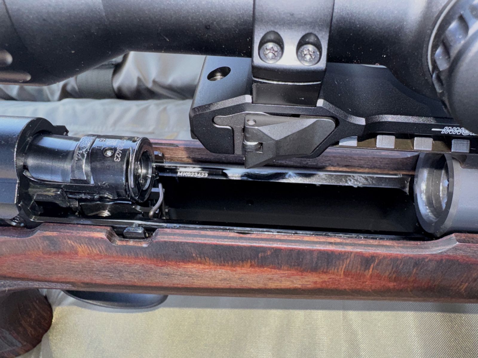 Mauser M25 Max .308 Win. komplet z lunetą celowniczą, szybkozłączką i tłumikiem, nowy 09/2026, zdjęcie 5 z 13