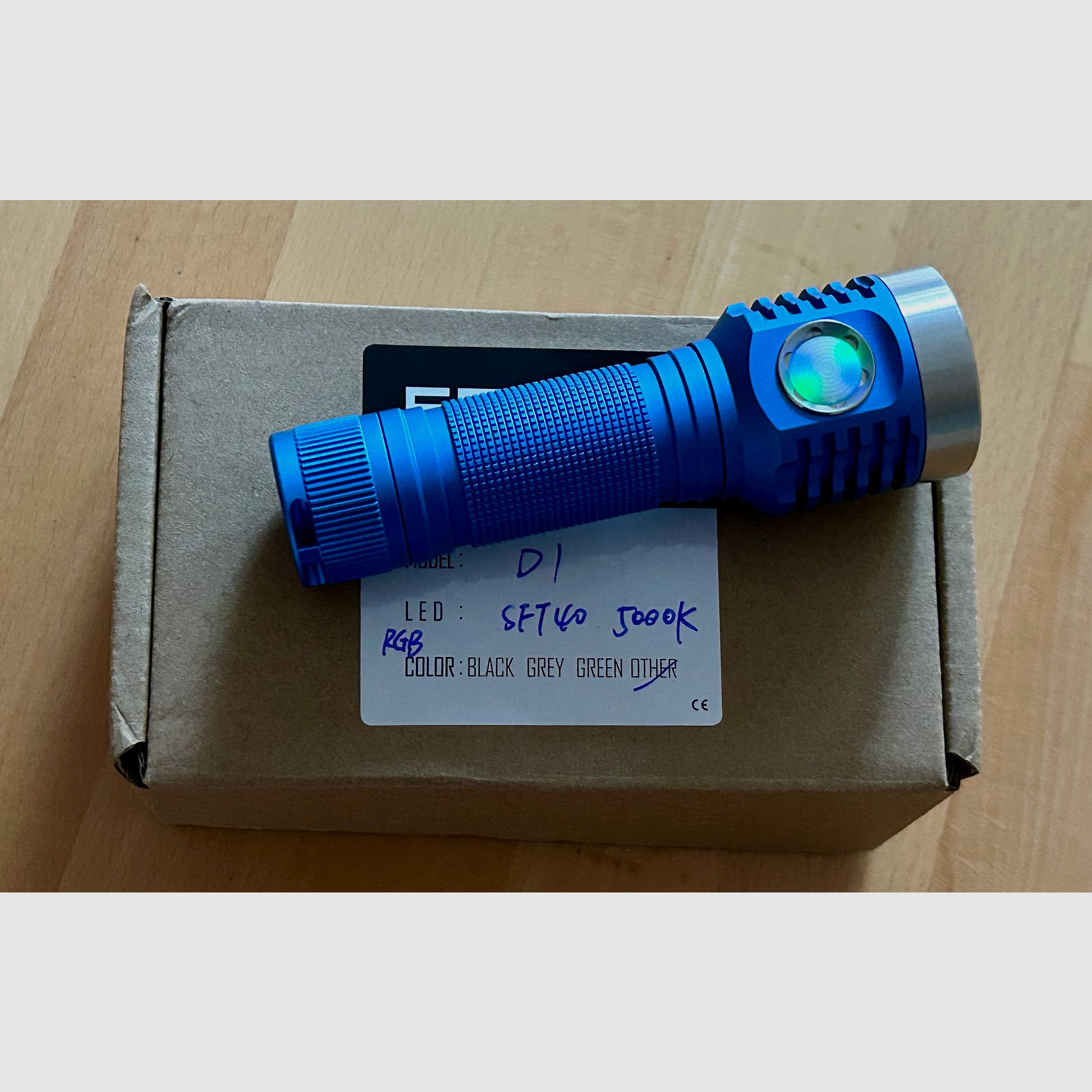 Emisar D1 with SFT 40 LED - Compact and Powerful