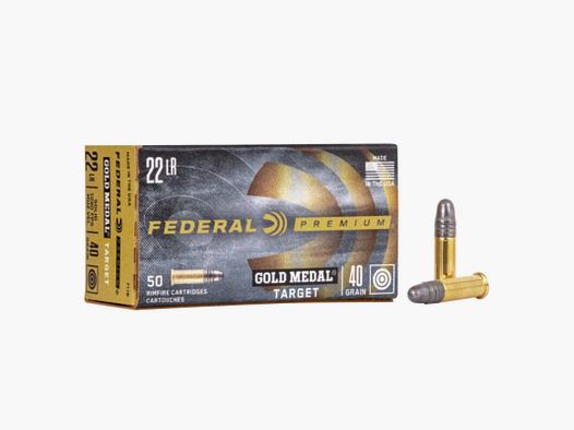 Federal .22 LR Target Gold Medal