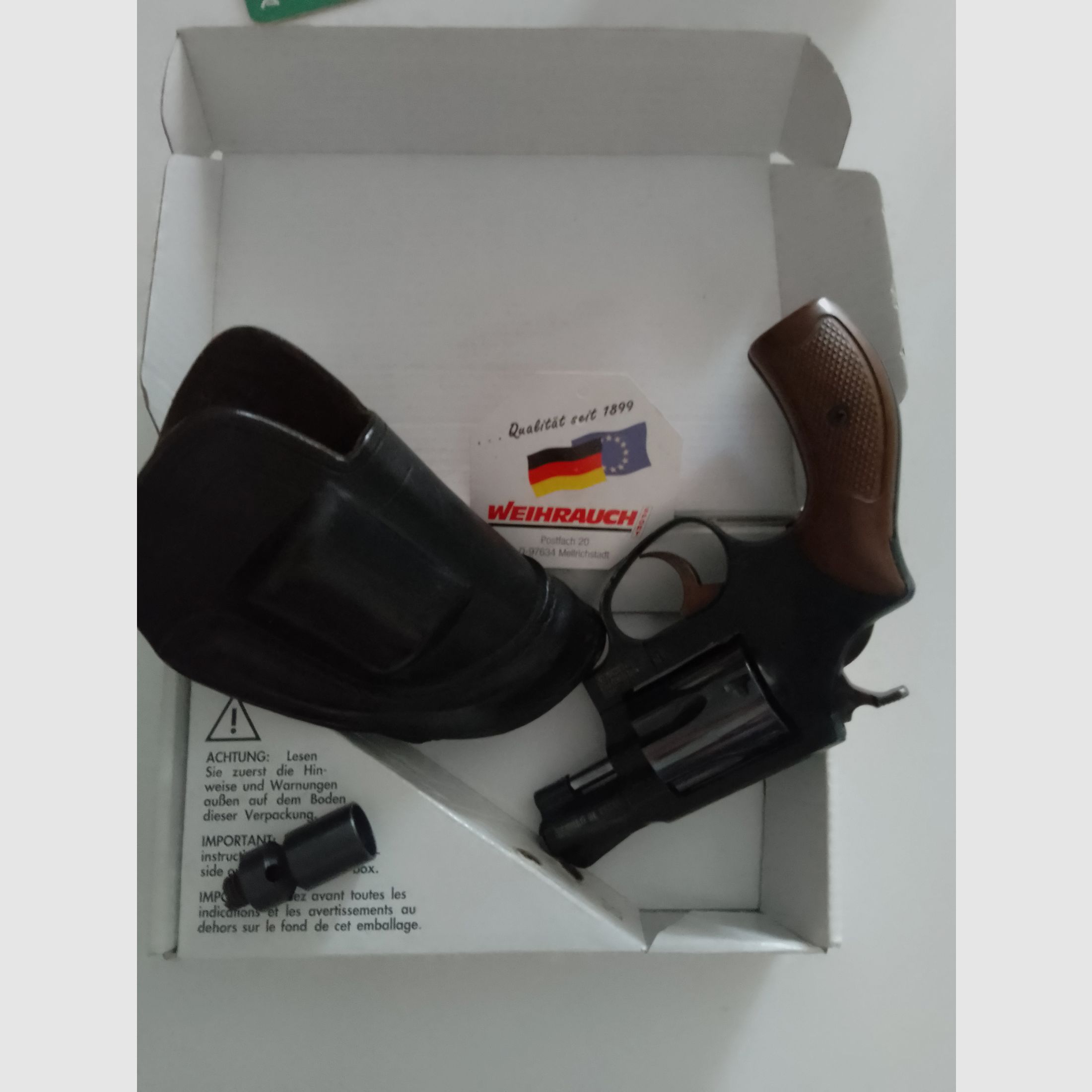 Revolver HW 37 9 mm blank