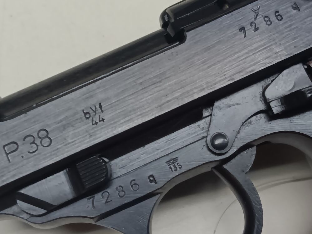 Mauser - byf 44 P 38 - WaA 135
