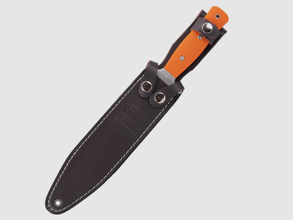 Mauser Abfangmesser orange Saufänger Jagdmesser