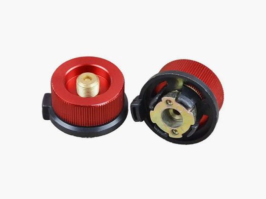 Adapter für MSF-1a 220g/227g Kartuschen auf Schraubgewinde Gaskocher Camping