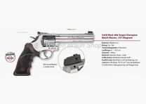 Smith & Wesson Mod. 686 TC "Match Master", 6", kal. .357 Mag., roestvrij staal/mat