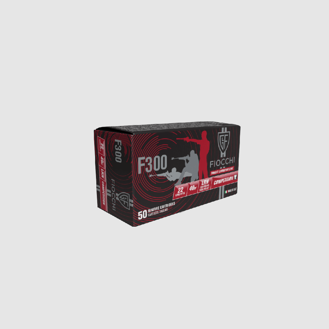 Fiocchi F300 22lr Packung mit 50 Stück