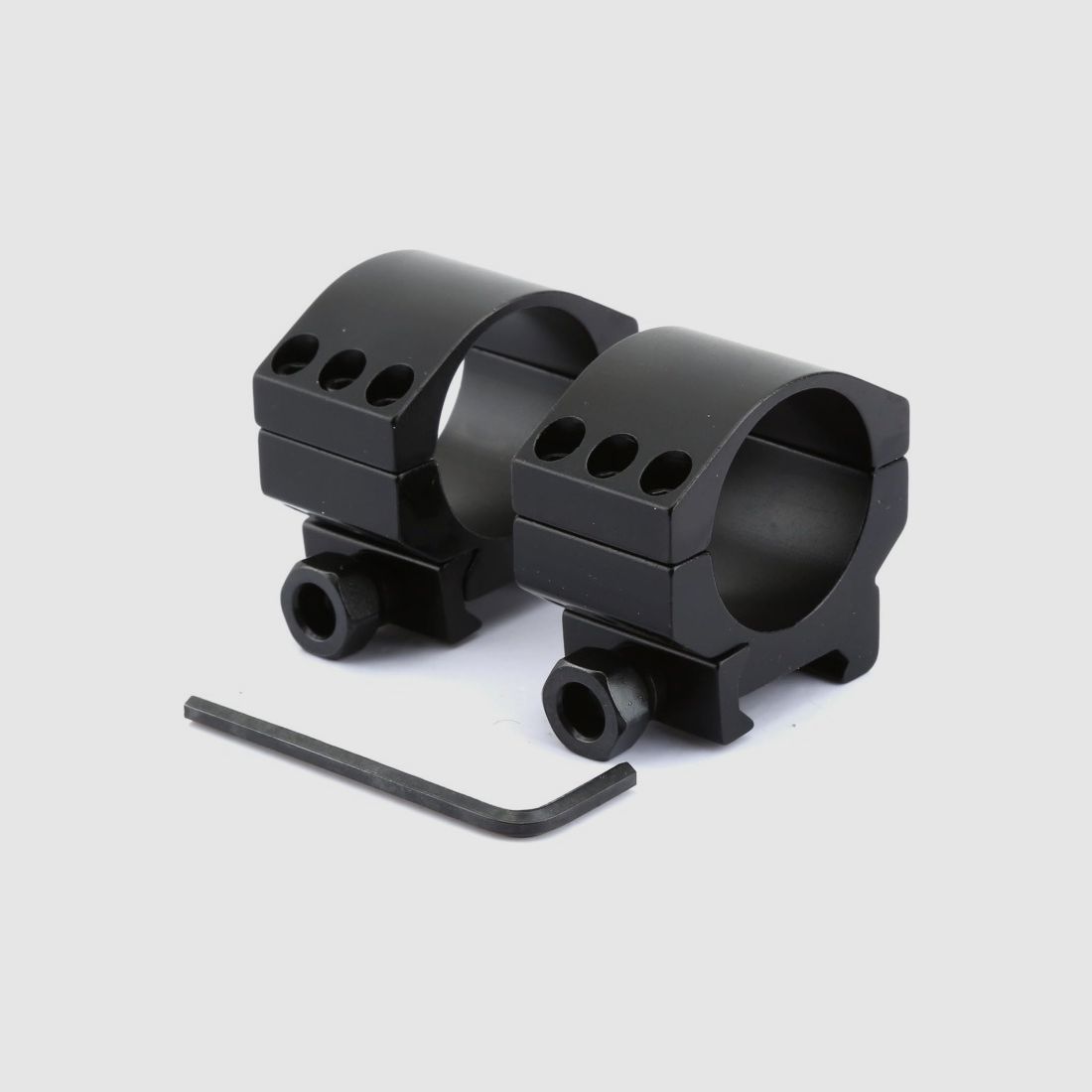 Anelli di montaggio Heavy Duty, anelli di montaggio ZF per guida da 20 mm con anelli da 30 mm, per caccia, tiro sportivo