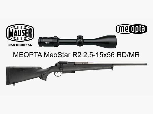 Blaser Group GmbH MAUSER 25 EXTREME Geradezug-Repetierer .308 Win. + Meopta Meostar R2 2.5-15x56 RD/MR