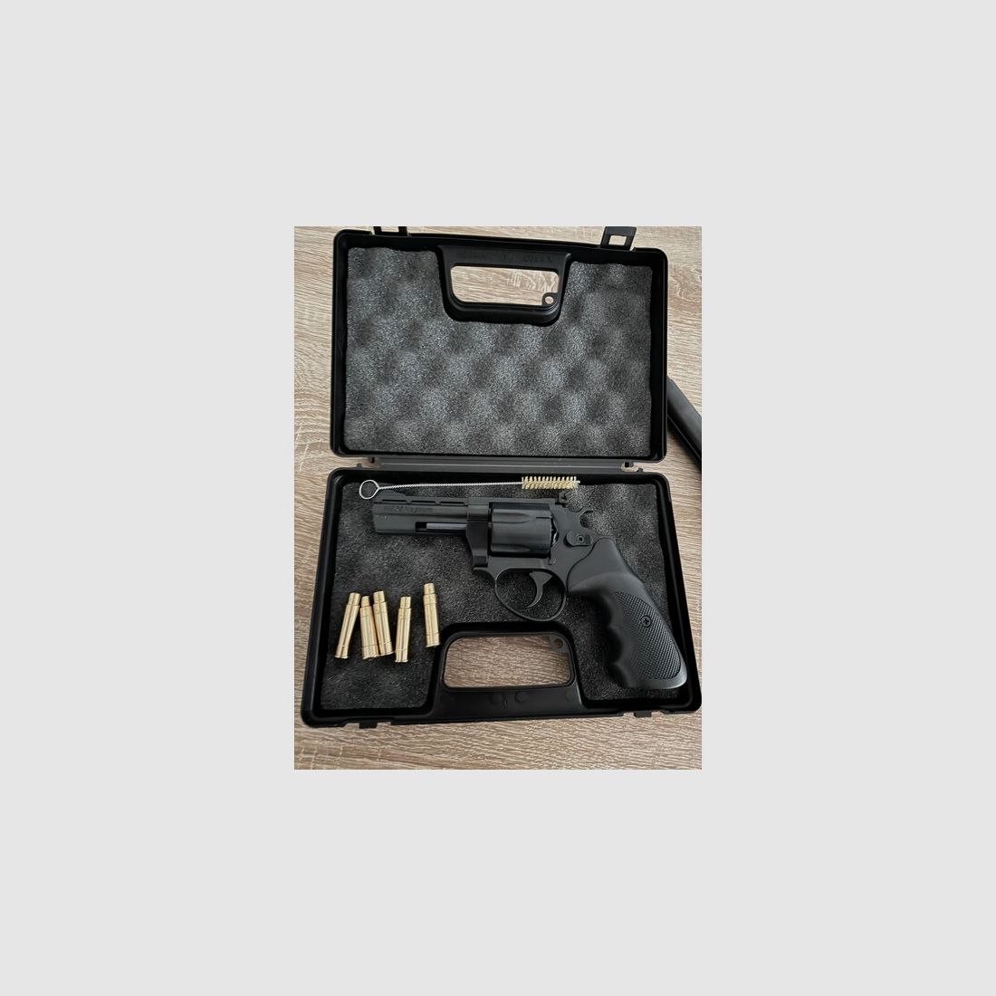 LEP Druckluft Revolver ME 38 Magnum brüniert Kaliber4,5 mm