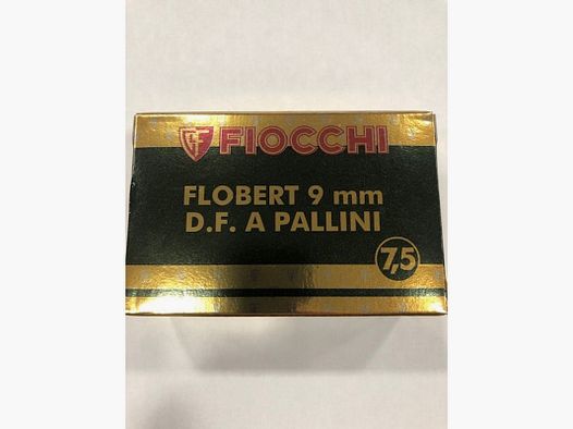 FIOCCHI PATRONEN FLOBERT 9 PB 7 1/2