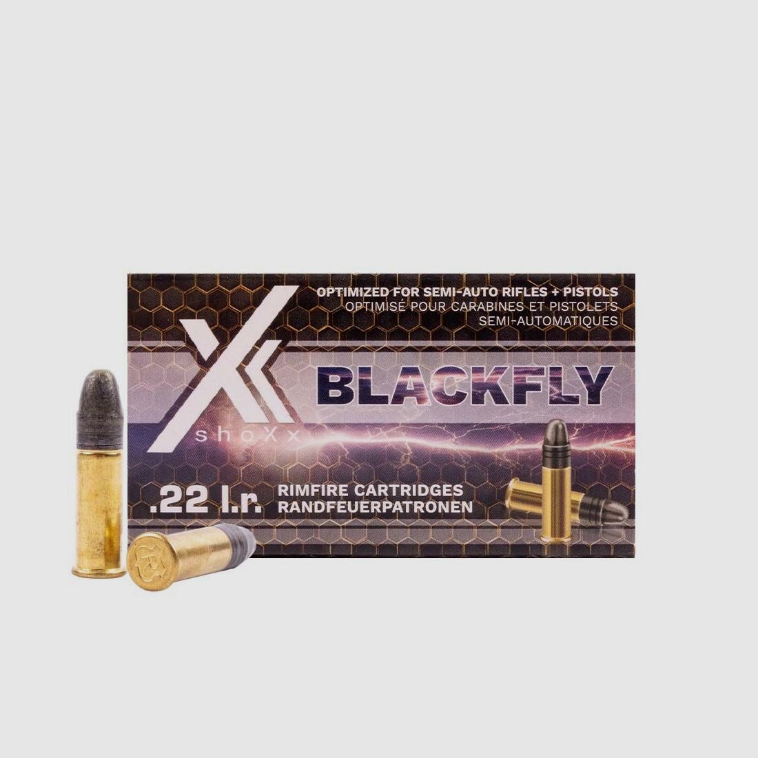 shoXx Blackfly 50 Schuss .22lr Kleinkalibermunition