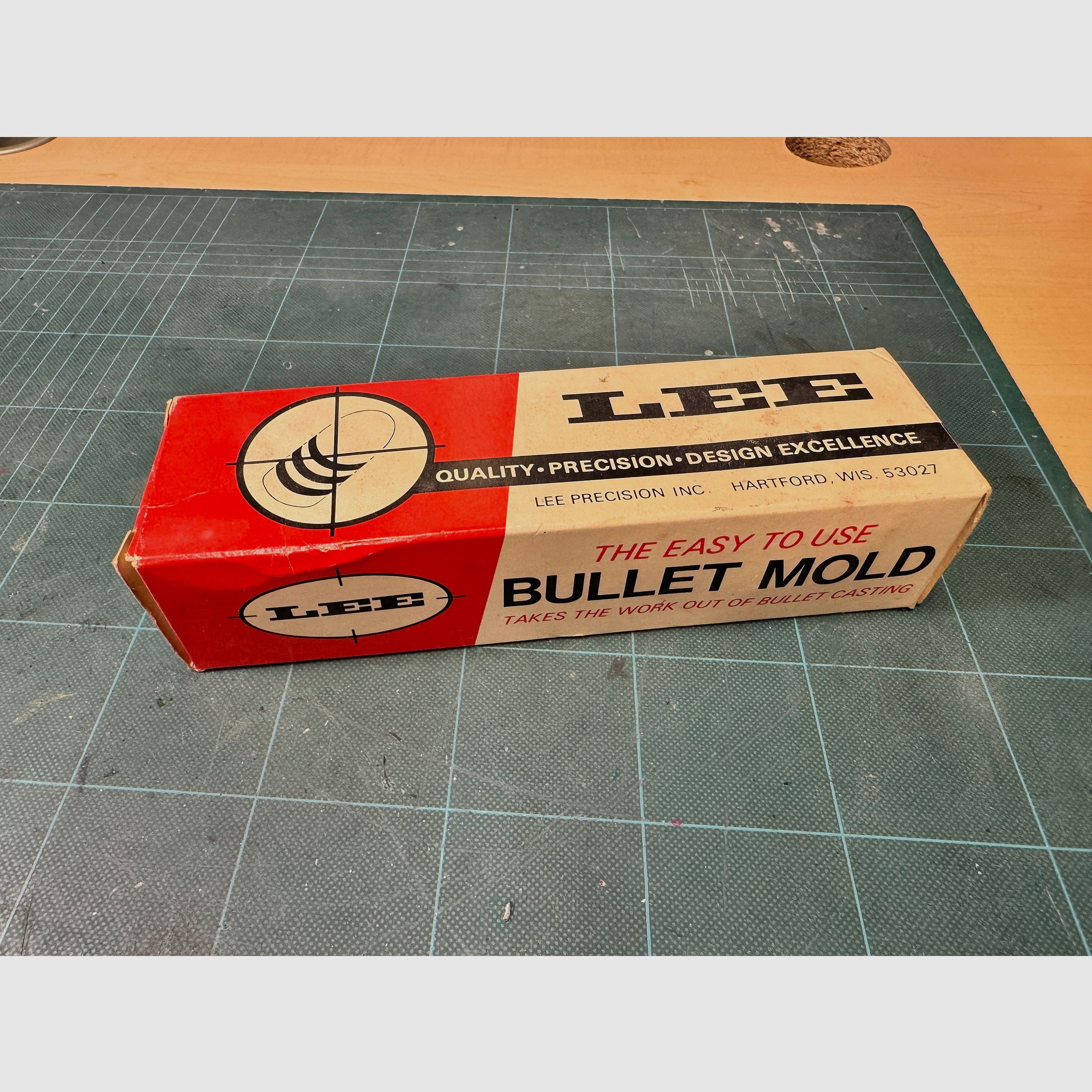 Giesskokille Vorderlader Lee Bullet Mold 378 RB  81gr. für .378 Rund Kugeln