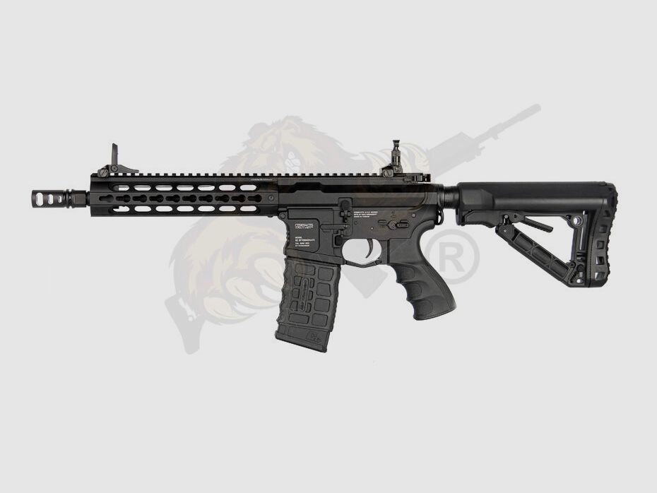 G&G GC16 WARTHOG 9" Airsoft mit ETU in schwarz - max. 0,5 Joule