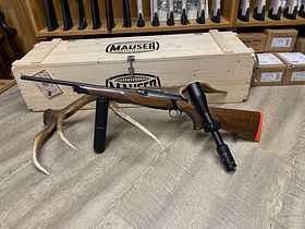 Sauer 505 Ergo Lux, with Zeiss Conquest V4 3-12x56