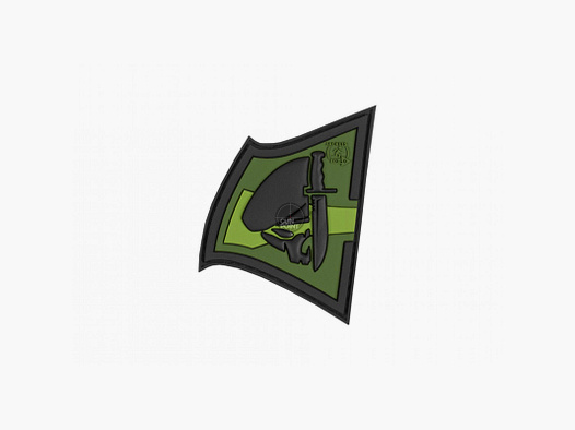 Rebel Skull Rubber Patch