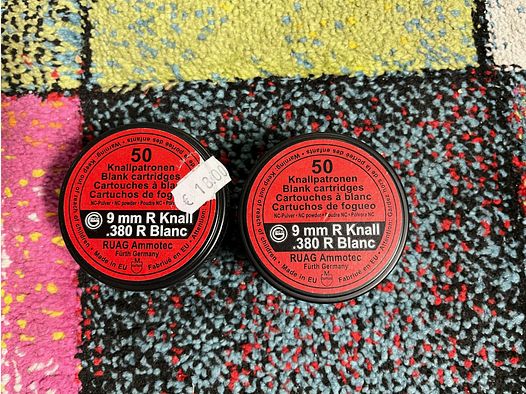 Geco 9mm RK Platzpatronen