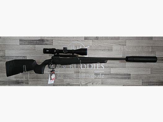 Karabinek Repetier Savage AXIS II SR International .223Rem - Zestaw kompletny - Nowy towar z fachowego handlu