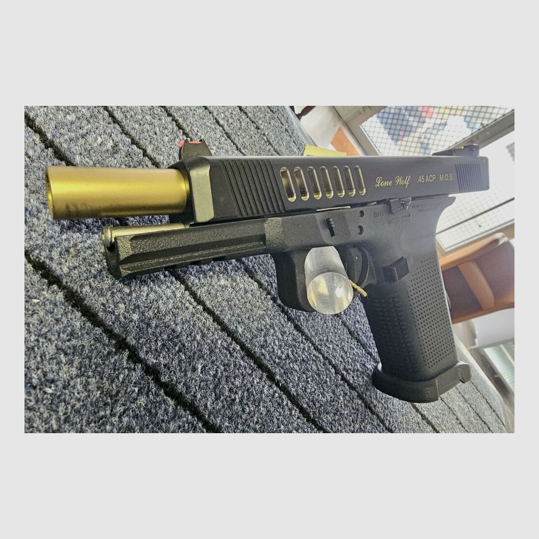 RBF Custom LWD GLOCK "LONE WOLF", 45ACP, M.O.S.